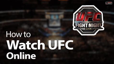 ufc stream forum|ufc live streaming free.